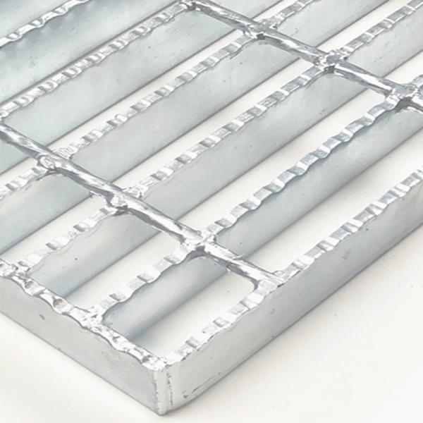 Outdoor Metal Drain Cover Q235 Grating Serrated Galvanized