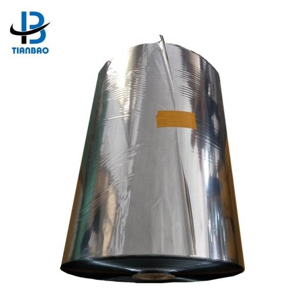 75 Micron PET Film VMPET Metallized Film with Multiple Extrusion Processing Method