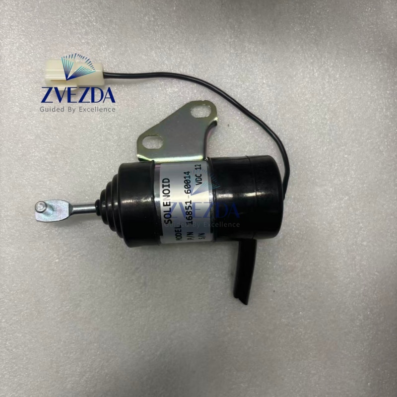 16851-60014 12V Fuel Shutoff Solenoid Valve For D722 Engine