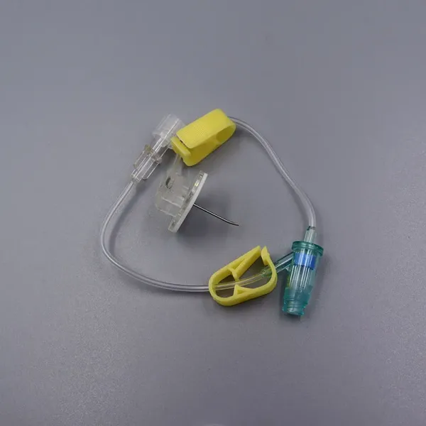 Safety Huber Needle for Chemotherapy Antibiotics and Tpn IV Port