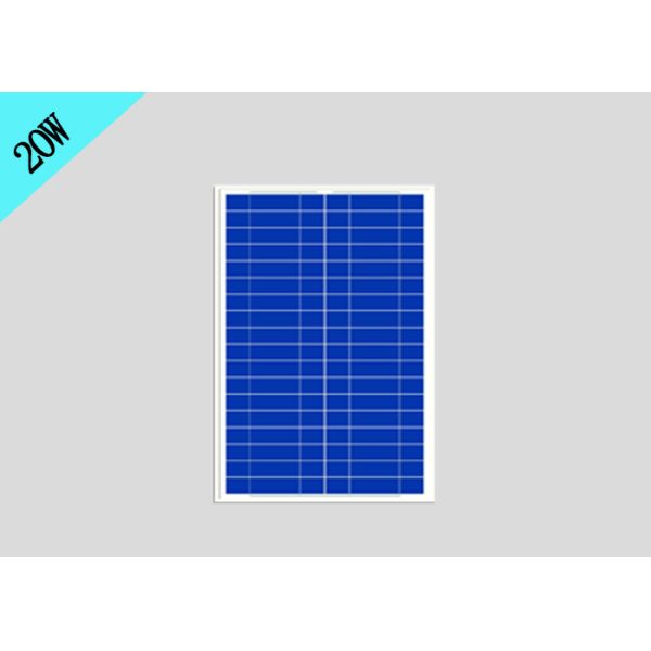 Durable Miniature Solar Panel System 20 Watt For Outdoor Garden Light Solar Charging