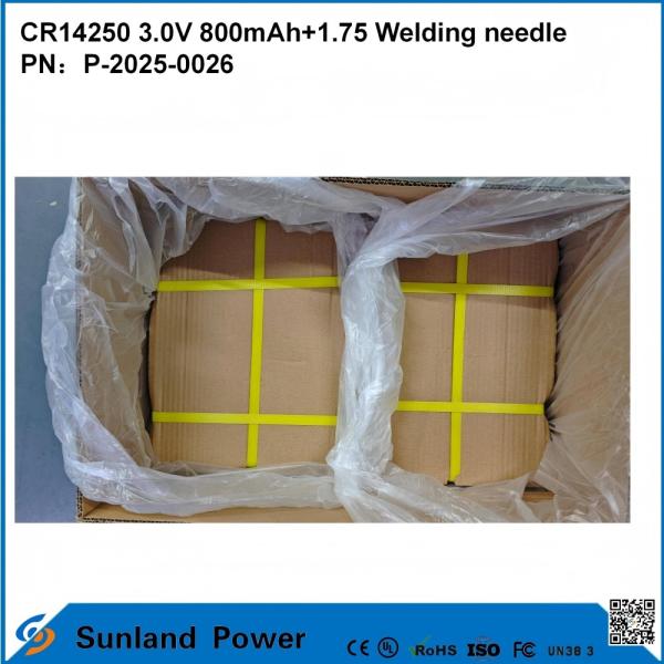 CR14250 3.0V 800mAh + 1.75溶接ニードルは、スマートメーター、水道メーター、電気メーター、ガスメーター、メモリバックアップ、CMOSメモリ、RTCリアルタイムクロック、ワイヤレスアラームセンサーに使用できます。