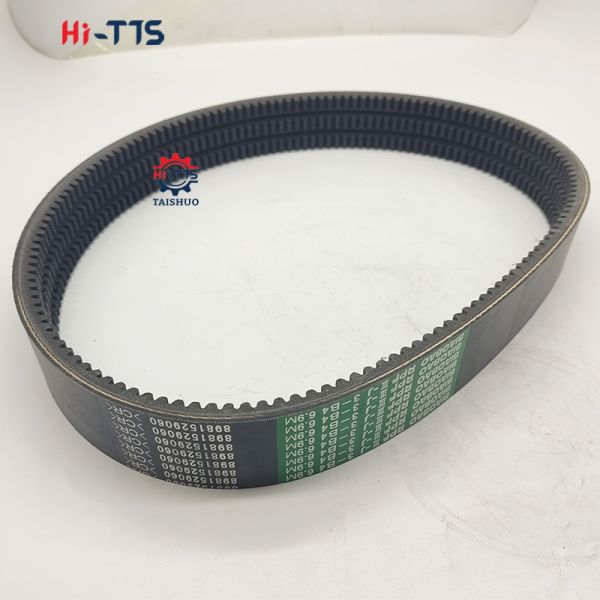 8981529060 ZX360-5A ZX210-5G Aftermarket Part Excavator Engine Fan Belt AX Type Rubber V Belt