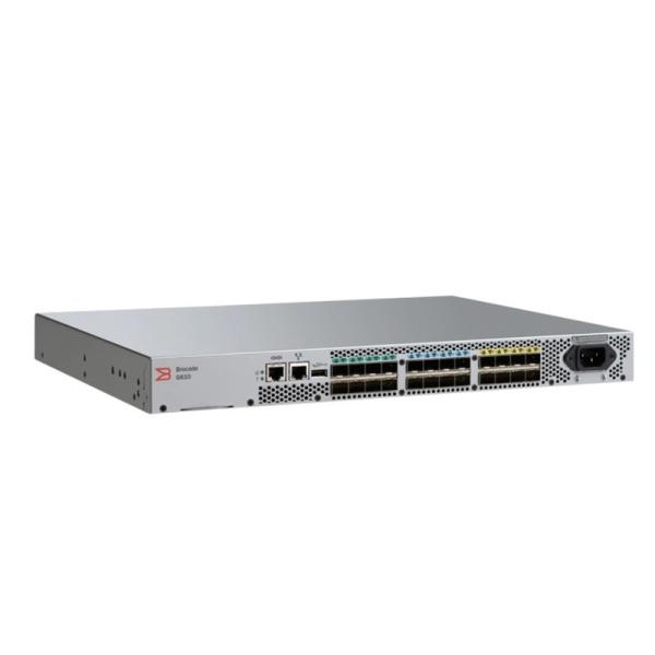 NO Private Mold Brocade G620 24 Port 64 Port Active 32G Dual Power Fiber Optic Switch