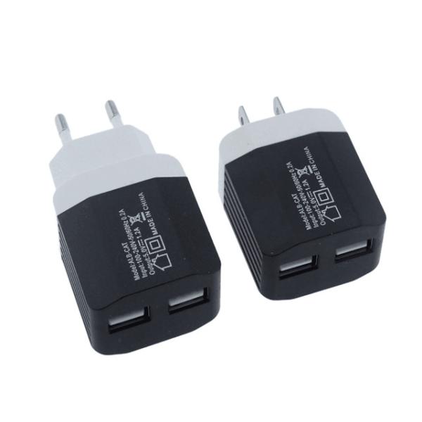 5V 1.2A dual usb charger cheaper price stock cheaper charger  free sample power adapter