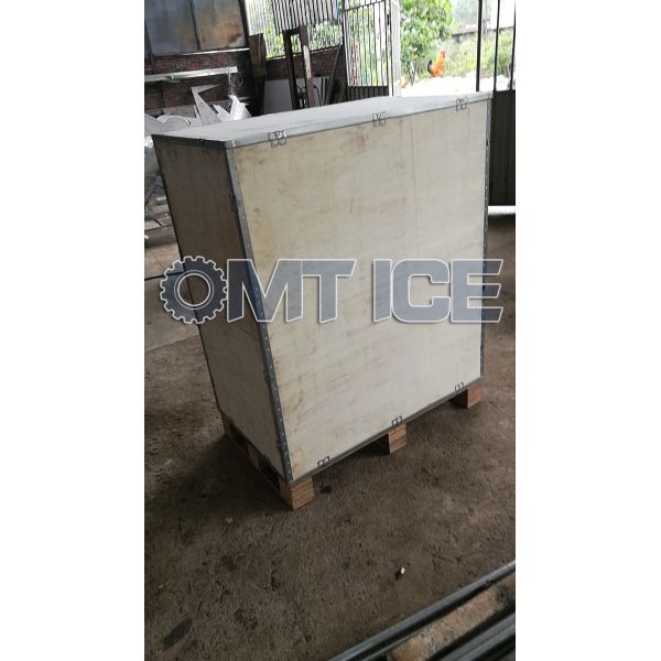 Electric Stainless Steel Ice Crushing Machine for Round Ice Block 10-100ton/24hrs Performance