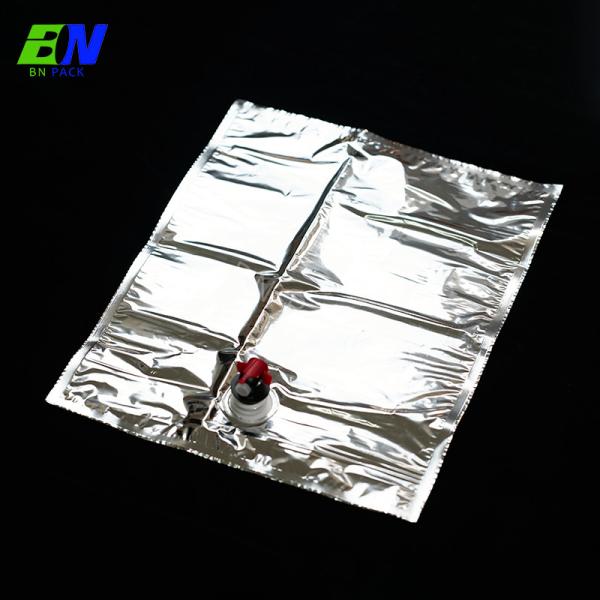 High Barrier Foil Aluminum Size in 1L 3L 5L 10L Bag in box For Wine