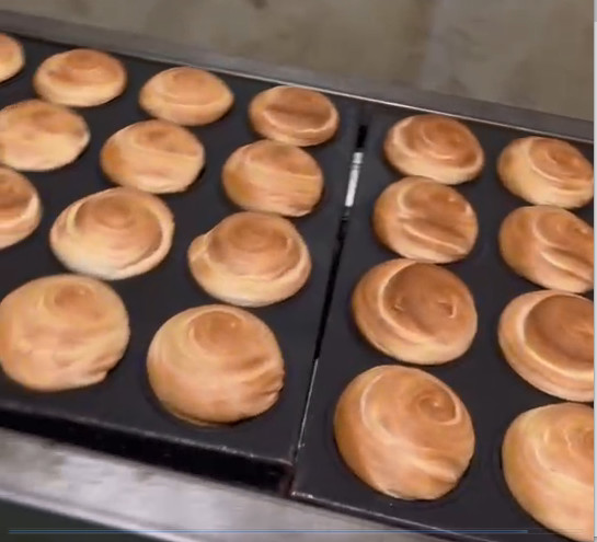 1000 кг/ч Линия по производству кондитерских изделий цельная линия по переработке хлебных роллов для пищевой промышленности