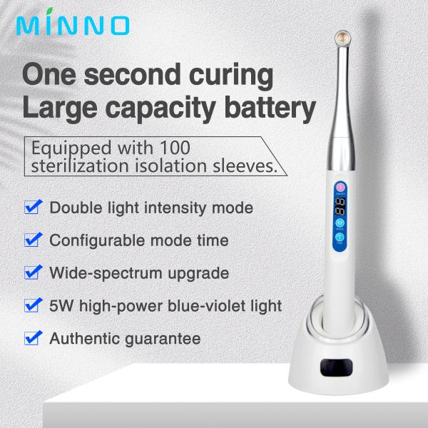 3.7V Lâmpada de cura dentária de luz LED recarregável