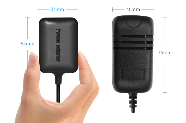 CE Smart 12V DC 1A Fashion Power Supply Adapter With ABS + PCBA Material