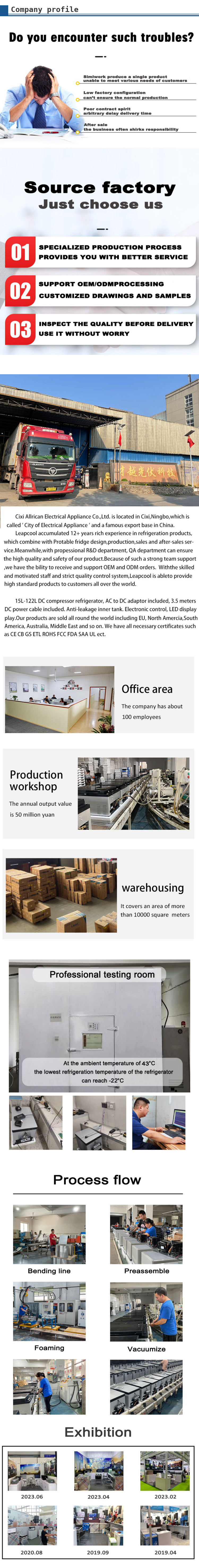 Портативный мини холодильник 2023 узкий ретро автомобильный холодильник для кемпинга на открытом воздухе Dc12/24V