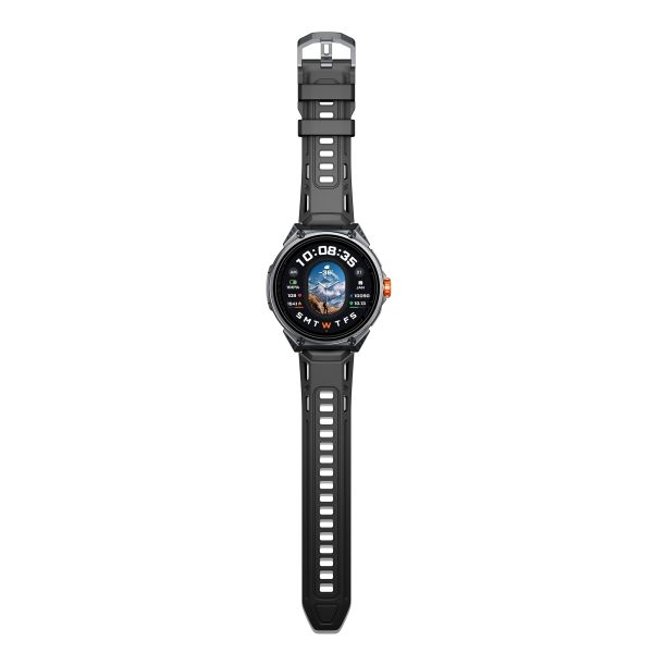  KW348 GPS Sport Smartwatch with AMOLED Display 5ATM Waterproof
