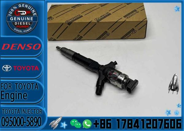 Factory Direct Deal Best Price and Quality Common Rail Fuel Injector 095000 5890 0950005890 095000-5890 for Toyota 1KD-F
