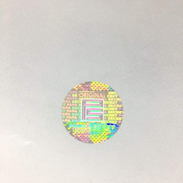 Waterproof Polyester Single Sided Security Hologram Stickers