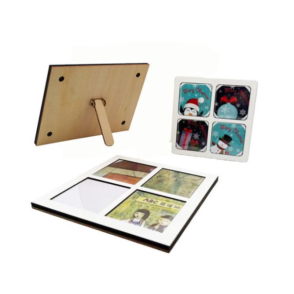 Sublimation Blank MDF Magnets Photo Frame Diy Graduation Photo Frame Personalized MDF Photo Frame