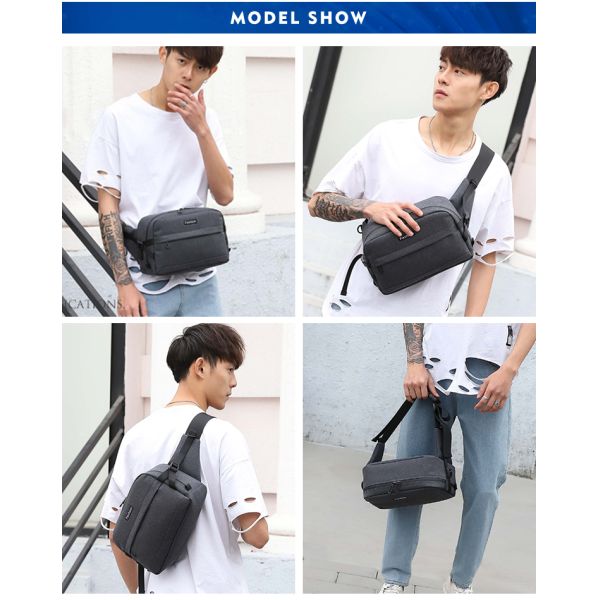 Rainproof Sweatproof Waterproof Fanny Pack Mens Waist Bags 0.5KG