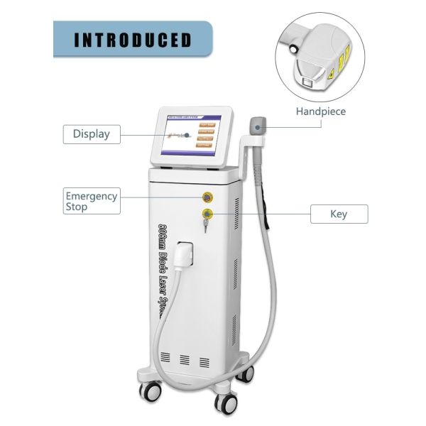 808nm Laser Diode Alexandrite Laser Hair Removal Machine Permanent Painless