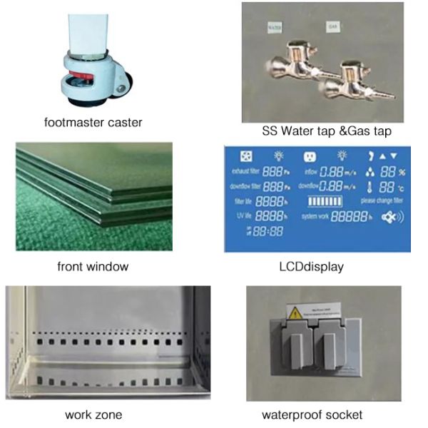 Шкаф безопасности химического Биосафеты ПП устойчивый кисловочный биологический водоустойчивый