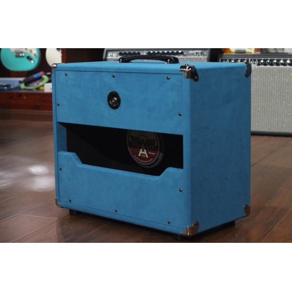 Custom Dumble Clone 2025 Overdrive Reverb 50-Watt Hand-Wired Tube Head-Suede Blue JJ Tubes 50W