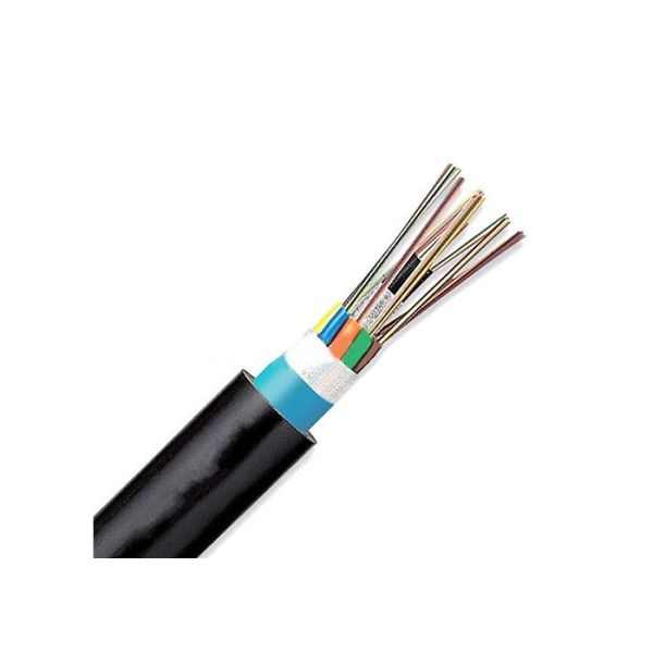 Non Metallic Duct Outdoor Fiber Optic Cable Moisture Proof Non Self Supporting