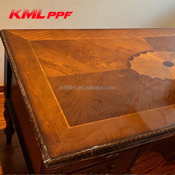 Anti Yellowing Furniture Protective Film Self Healing Gloss Hydrophobic Paint Protection