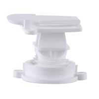 Cerca eléctrica Insulators Plastic Screw del color blanco en aislador redondo del poste
