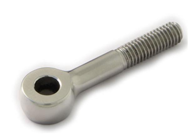 Threaded Eye Bolt CNC Titanium Parts Gr2 Gr5 M8 X 35 Din444 Resistant Corrosion