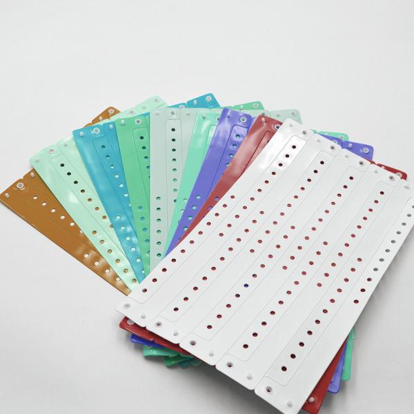 Waterproof Disposable L Shape Vinyl PVC Wristband for Promotion at Hotel Water Park Resort