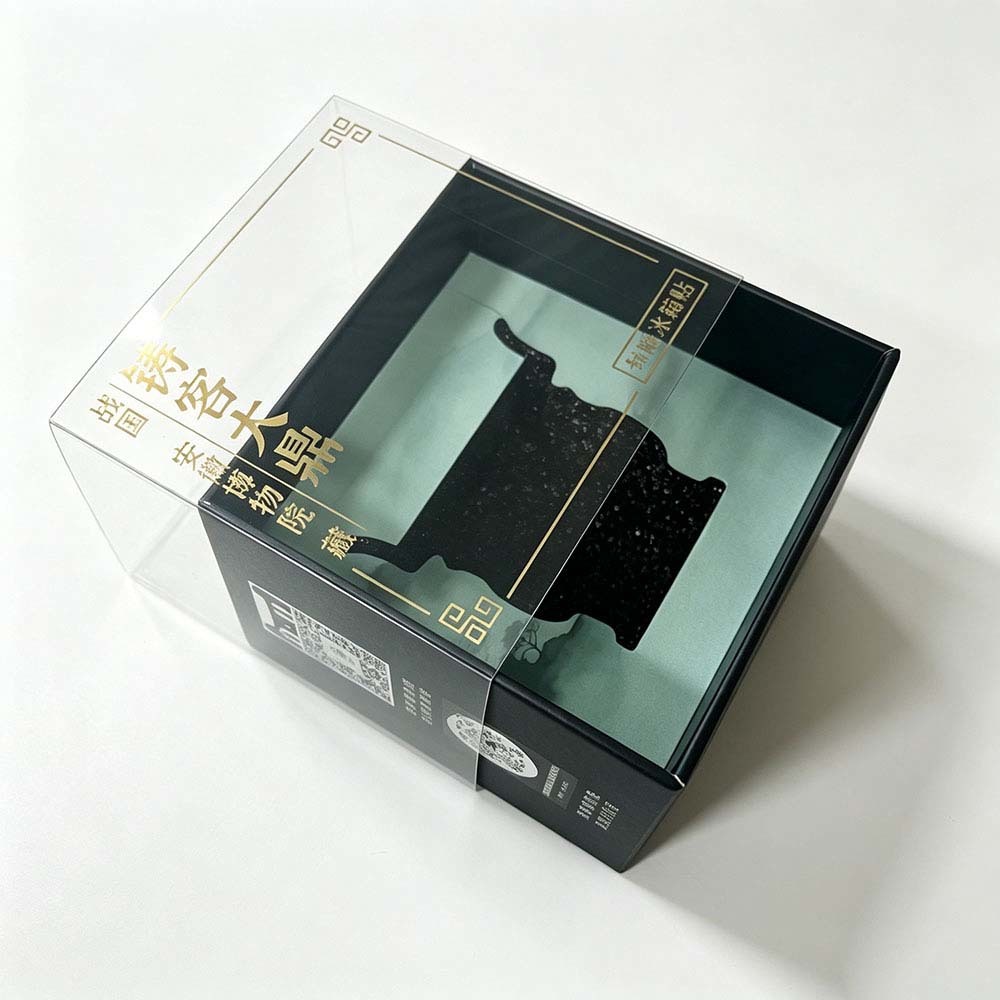 Custom Clear PET Sleeve Perfume Packaging Boxes with Display Window