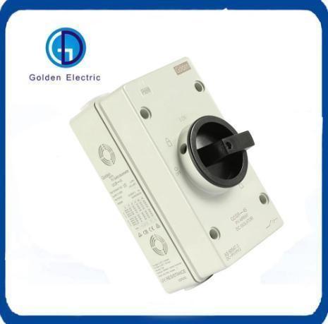 Outdoor Electric Waterproof Isolation Switch DC Changeover Switch 2p 3p 4p ATS 1500V