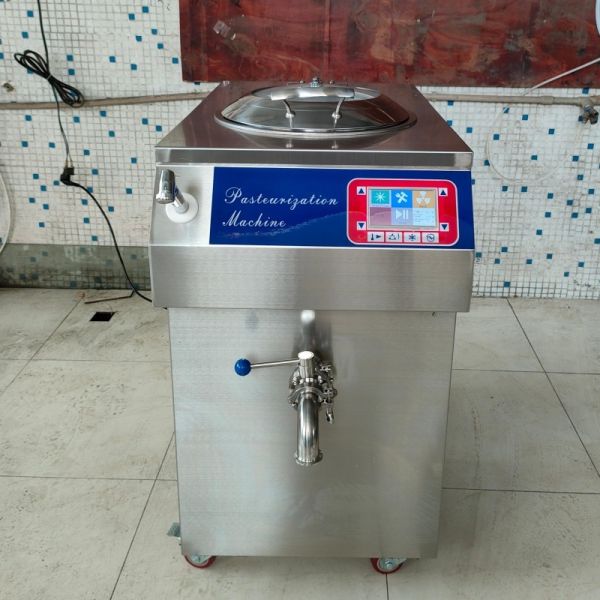 Soft Ice Cream Pasteurizer Machine With Mixing Homogenizing System Aging Tank