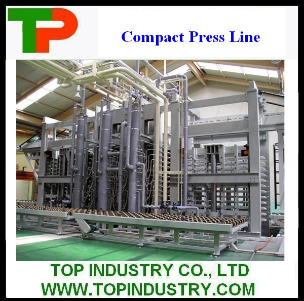 Высокое давление короткий цикл горячего пресса для деревянной доски MDF доски ламинирования и эффективности