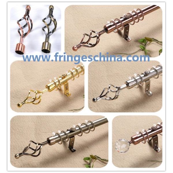 Hot selling delicate iron curtain rod pipe for home decoration