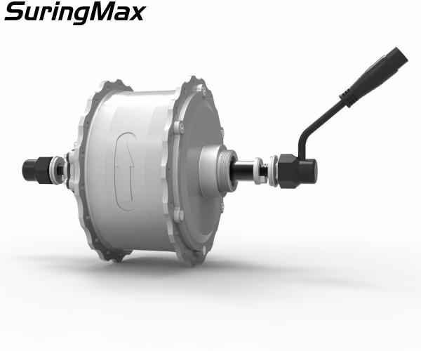 36v 250w Geared Fat Bike Hub Motor Conversion Kit With LCD/LED Display
