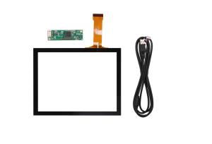 Ecrã multi-toque capacitivo projetado sem interface USB/RS232/I2C de força de