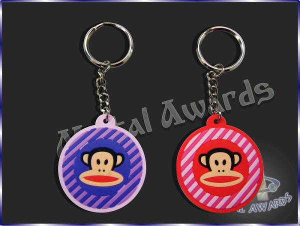 Souvenir Plastic Award Medals With Split Ring , Funny Children'S Medals