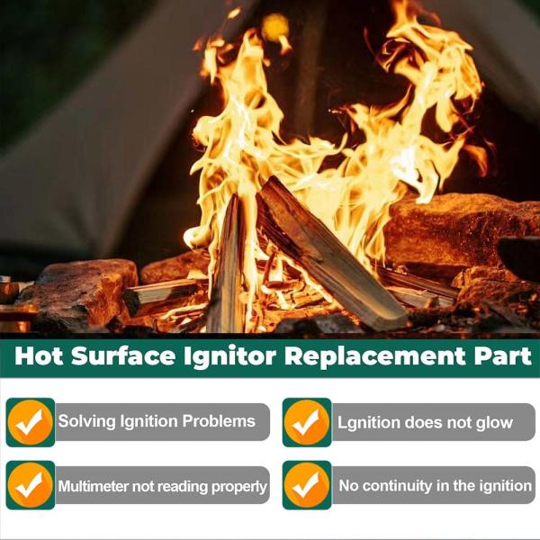Ceramic Raw Materials 120V 150 Oven Hot Side Ignition Pin with Silicon Nitride Material