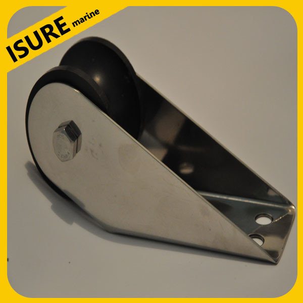 Stainless Steel Bow Anchor Roller Bracket 160mm for Marine Boat / Yacht Isure Marine