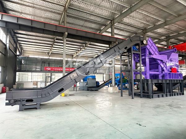 Iron Scrap Shredder Machine Waste Radiator Shredder Aluminum Hammer Mill