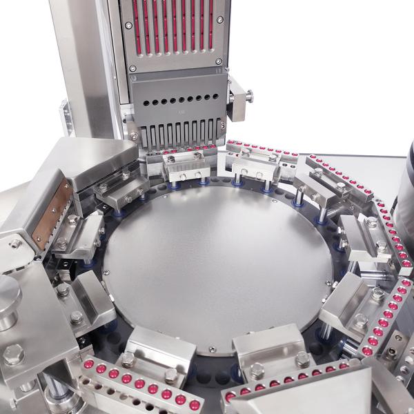 Furos farmacêuticos do PLC os 3 encerram a máquina do enchimento