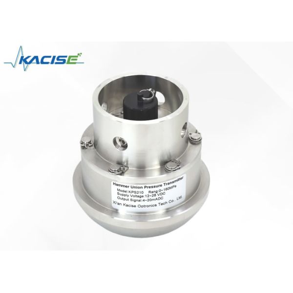 Stainless Steel 17-4PH IP65-Rated Hammer Union Pressure Transmitter with Overload Protection and 4-20m ADC Output Signal