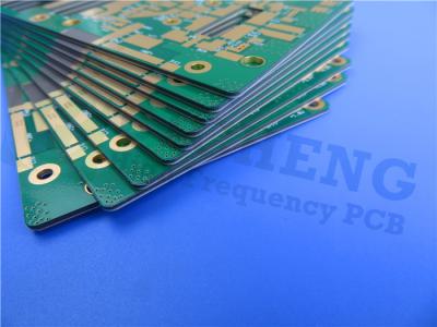 1.7mm 62 Mil RT/Duroid 5880 Double Sided PCB Immersion Gold Finished
