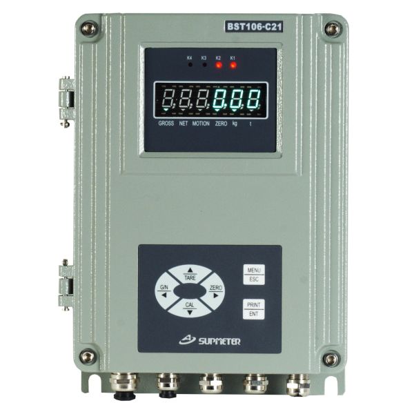 Wall Mounting Material Level Electronic Weighing Indicator Controller For Weight Decrement DO Output Mode