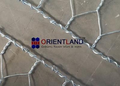Engenharia Civil Tecido de malha Gabion Cestas de parede Hexagonal forma de buraco