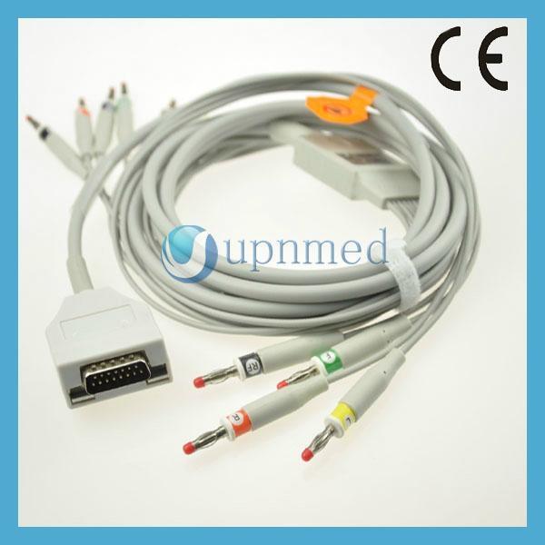 Fukuda ME KP-500 10 lead ecg ekg cable,Banana 4.0(no resistance)