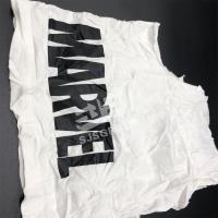 Cotton White Color Printed T Shirt Rags Strong Absorbency Cleaning Cloth Wiping Rags industrial bale of rags