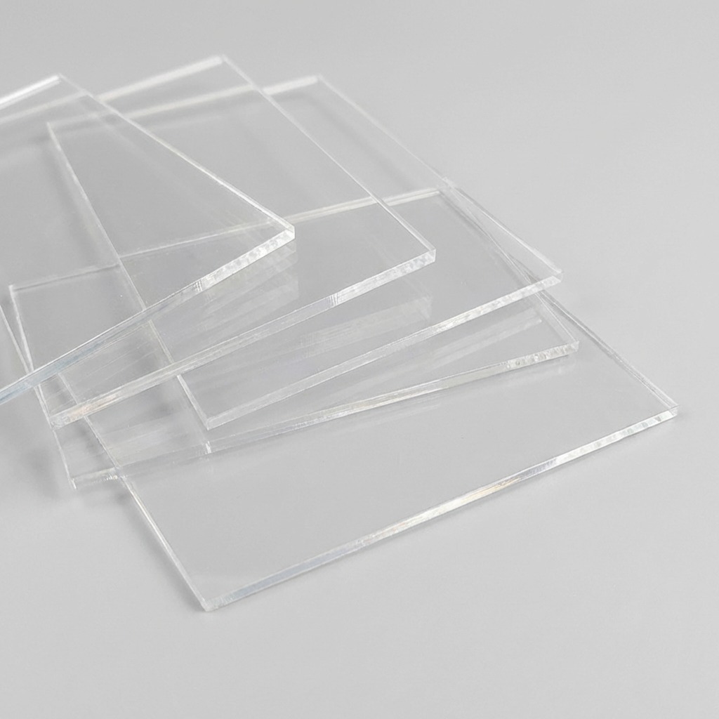 2.8mm Virgin PMMA Clear Acrylic Sheet A3 CNC Laser Cut Engraving Custom Advertising Craft