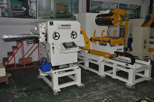 Hardware Terminal Strip Steel Coil Uncoiler , Automatic Molding Processing NC Feeder