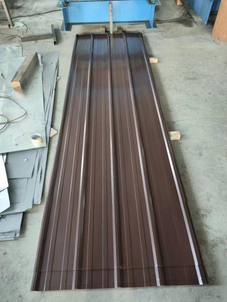 0.8mm AZ30-AZ40 Metal revestido galvanizado de cor Gi Ppgi Chapa de telhado aço ondulado