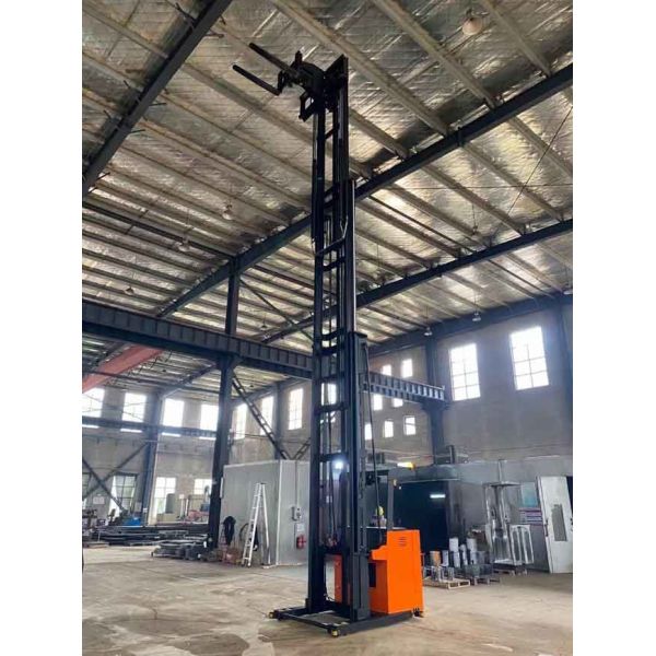1500kg CSD15 1.5T 3 way pallet stacker standing type Triplex mast 3m to 4.5m